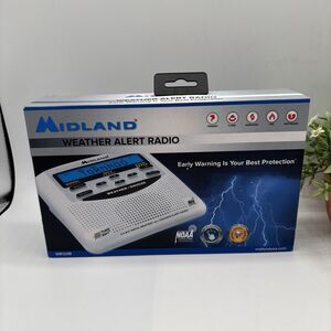 Midland WR120B Programmable NOAA Weather Alert Radio Emergency Alert AM/FM New